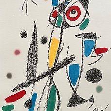 Joan Miro (1893-1983) – Maravillas Con Varaciones 12 : Le Chat