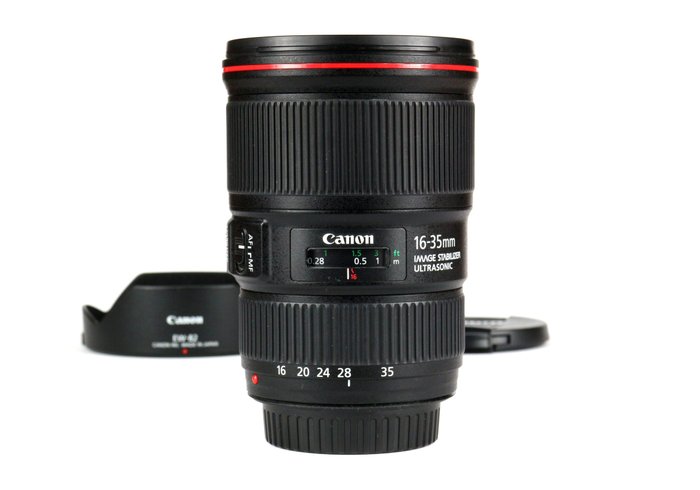 Canon EF 16-35mm f/4L IS USM PRO zoomlens #CANON PRO #CANON L SERIES Lente de zoom