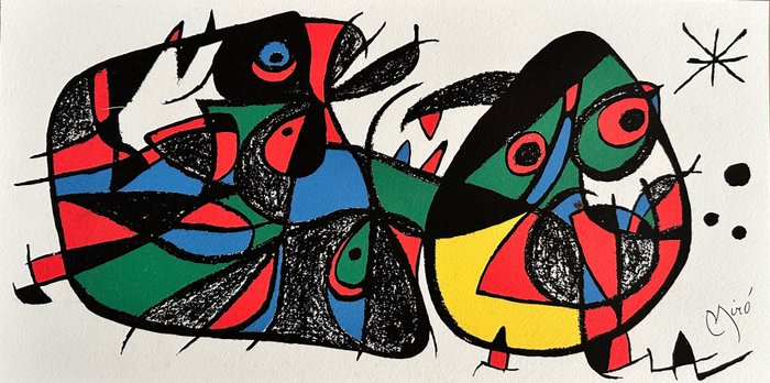 Joan Miro (1893-1983) - Miro sculpteur Italie 1974