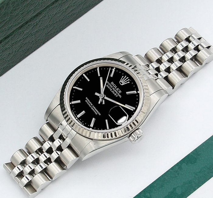 Rolex - Datejust 31 - Black Dial - ref. 68274 - Női - 1990-1999