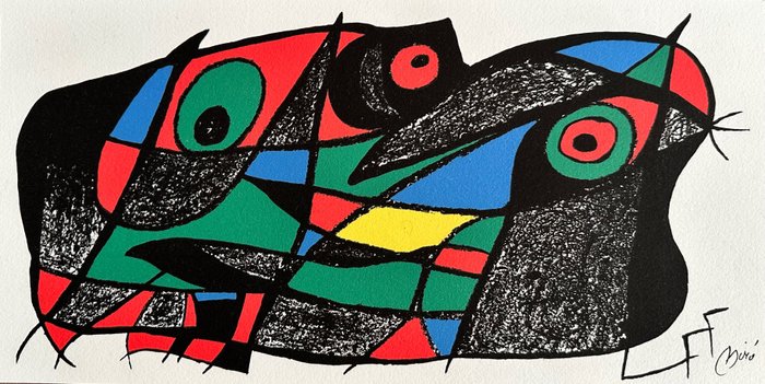 Joan Miro (1893-1983) - Miro sculpteur la suéde 1974