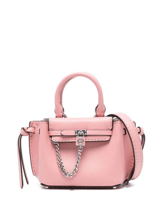 Michael Kors Hamilton Legacy Extra-small Leather Belted Satchel In