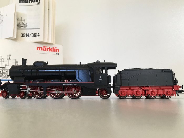Märklin H0 - 3514 - 連煤水車的蒸汽火車(1) - C級- K.W.St.E. - Catawiki