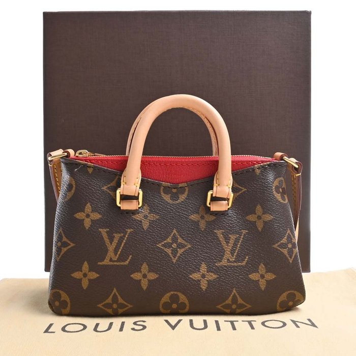 Louis Vuitton Monogram Canvas Nano Pallas Bag Louis Vuitton