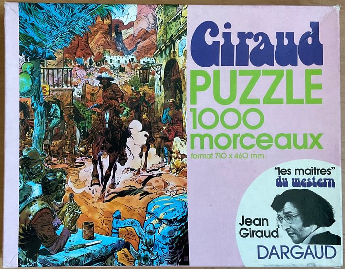 Blueberry - Giraud puzzle (1000 pièces) - Les Maitres du Western - (1974)