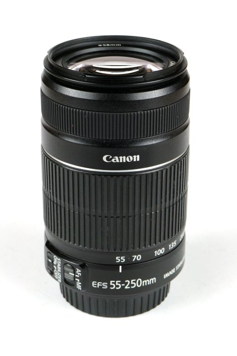 Canon EF-S 55-250mm f/4-5.6 IS II tele zoom lens - Catawiki