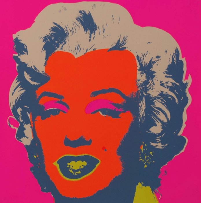 Andy Warhol (after) - 10 Marilyn's