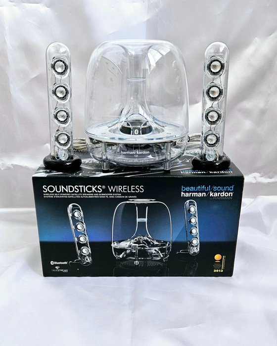 Harman Kardon - SoundSticks Wireless - Bluetooth - Subwoofer speaker set -  Catawiki