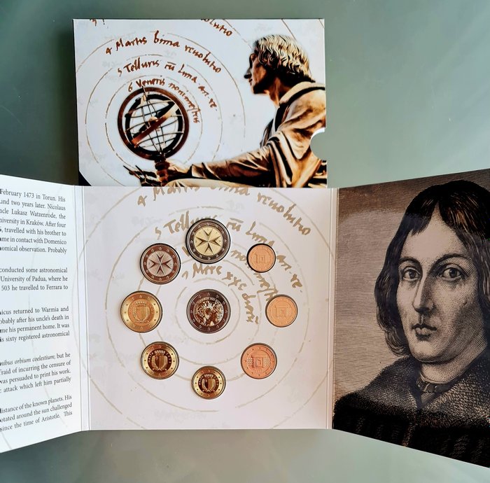 Malte. Year Set (FDC) 2023 (incl. 2 euro "Nicolaus Copernicus")  (Sans Prix de Réserve)