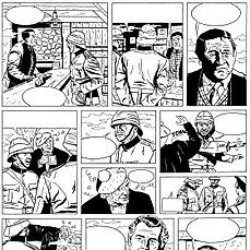 Marniquet, Frédéric - 1 Original page - La brigade de d'étrange Comic Art