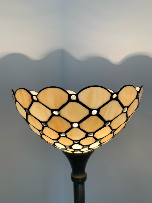 Tiffany Style - Floor lamp - Stained glass