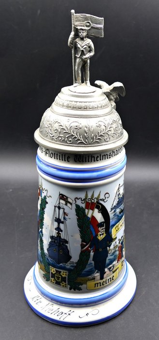Germany - Reservists' jug with bottom image WK I (replica)