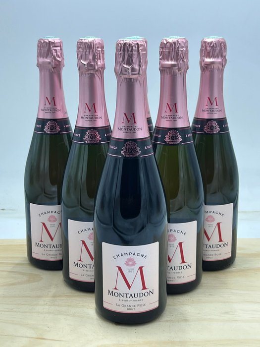 Montaudon La Grande Rosé - Champagne Brut - 6 Flaschen (0,75 l)