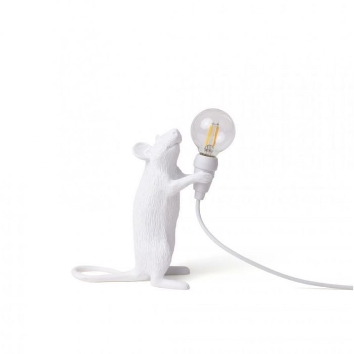Seletti - - Marcantonio Raimondi Malerba - Lampada da tavolo - Standing Mouse Lamp - Resina