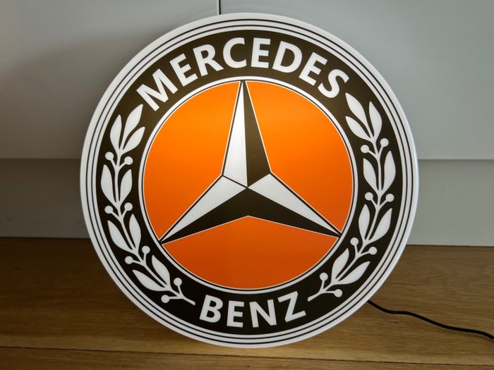 Mercedes Logo Schild, Mercedes LED Schild, Mercedes Garage
