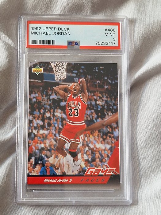 1992 - Upper Deck - NBA - Michael Jordan - #488 - 1 Graded card