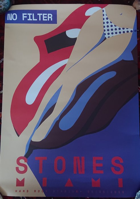 Anonymous - Rolling Stones cartel Miami gira No Filter - Jaren 2000