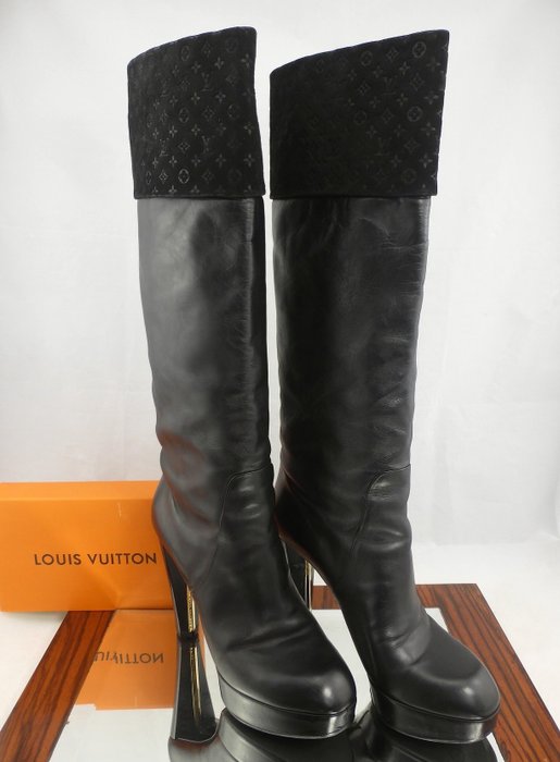 Louis Vuitton botas Negro