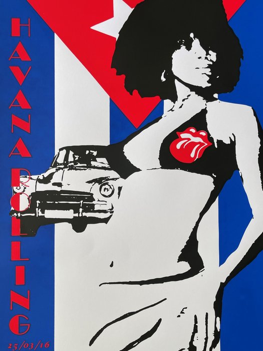 Pedriván (XX) (after) - Concierto The Rolling Stones, América Latina Olé Tour, La Habana, Cuba MUY RARO !!
