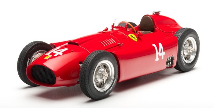 CMC 1:18 - Model samochodu - Ferrari D50 - 1956 GP France #14 Collins - Edycja limitowana