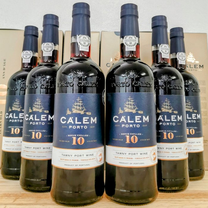 Cálem - Douro 10 years old Tawny - 6 Flaschen (0,75 l)