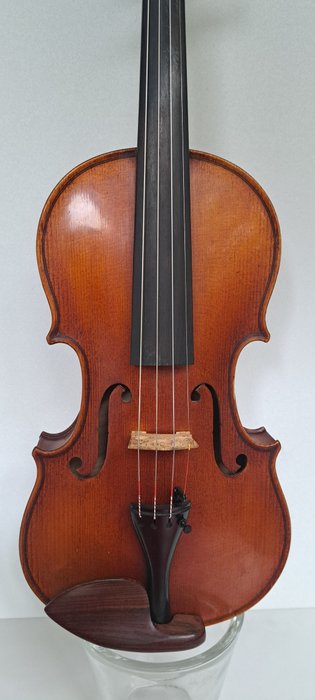 Labelled Albert Carl Muller - Stradivarius model - Violin - Amerikas Forenede Stater - 1970