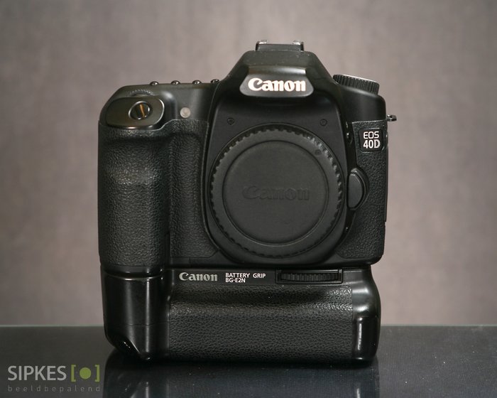 Canon EOS 40D + Canon BG-E2N batterijgrip (** Goed lezen**) Câmera