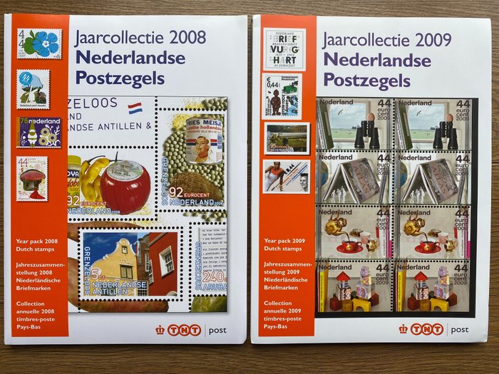 Olanda 2008/2009 - Colecții anuale de timbre