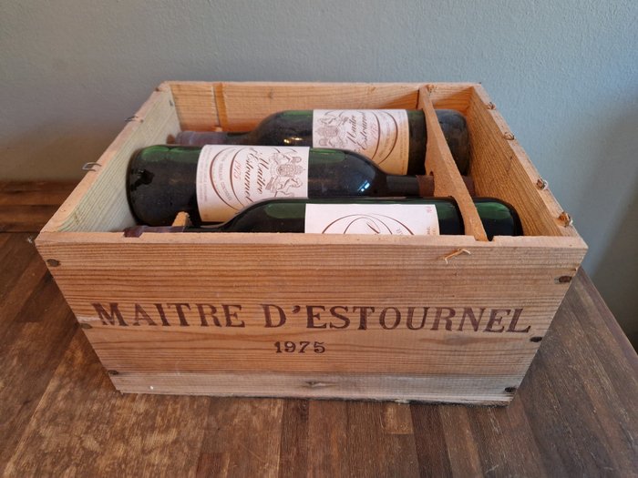 1975 Maitre d'Estournel - 波尔多 - 6 Bottles (0.75L)