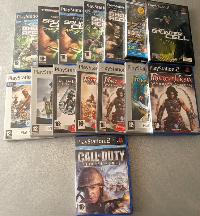 Sony Playstation 2 (PS2) - Video games (14) - In original box