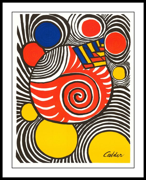 Alexander Calder (1898-1976), (after) - Composition