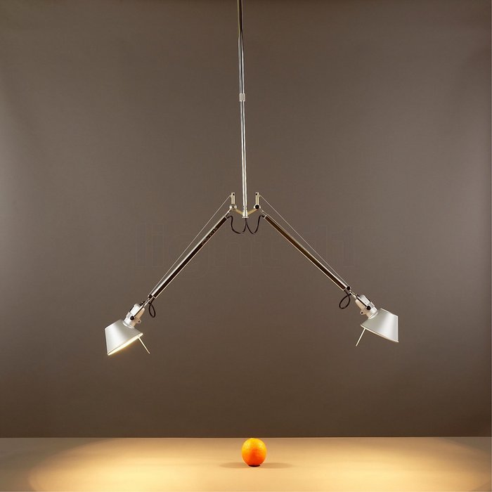 Artemide - Michele De Lucchi - Lámpara de techo - dúo bracci - Aluminio