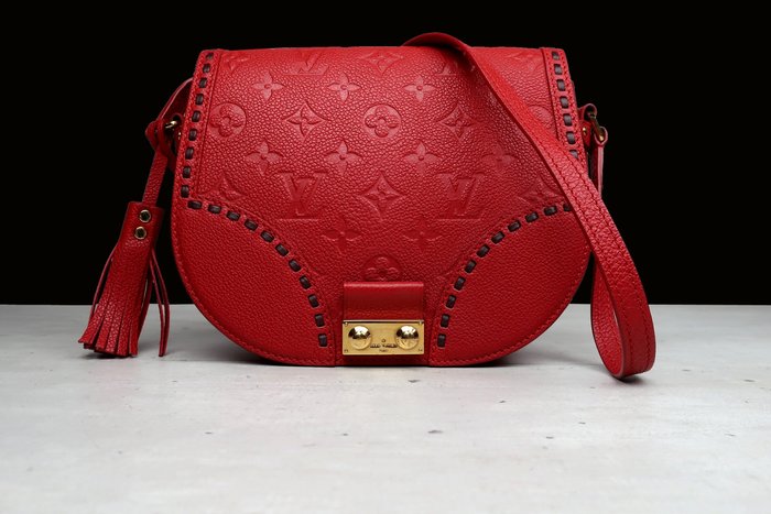 Louis Vuitton Monogram Empreinte Junot - Red Crossbody Bags