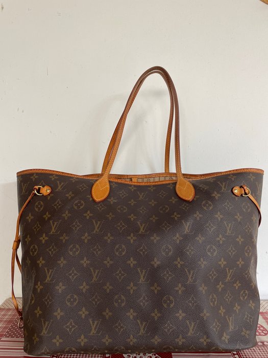 Louis Vuitton Onthego MM Tote Bag M45321 Monogram Hand Shoulder Purse Auth  New