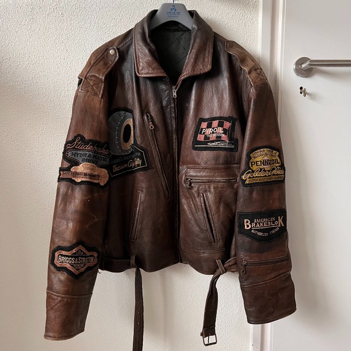Clothing - Vintage 80's leather jacket - Rollfast - 1980-1990