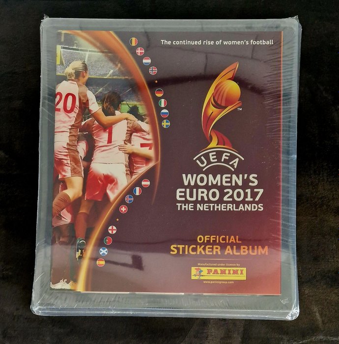 Panini – Women’s Euro 2017 – Factory seal (Empty album + complete loose sticker set)