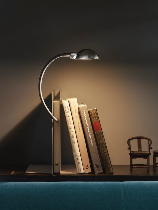 Ingo Maurer - Lampa stołowa - Oskar - Aluminium