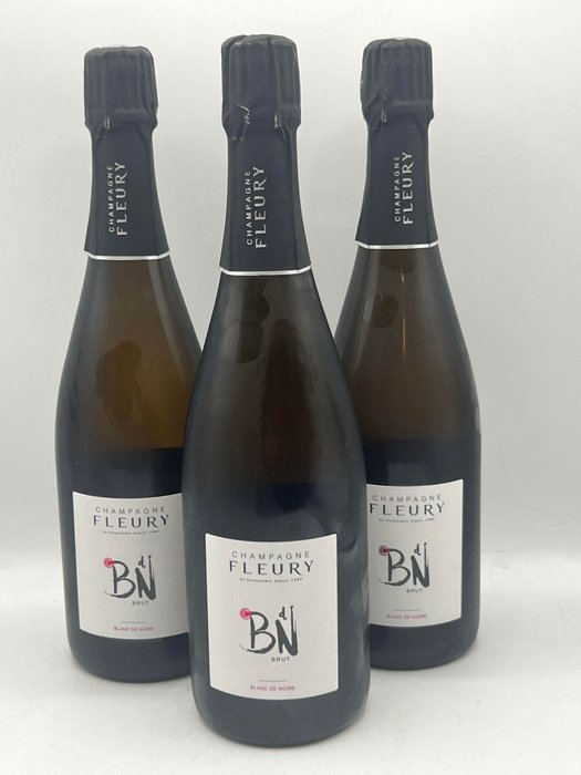 OTHER, Fleury Brut - 香槟地 Blanc de Noirs - 3 Bottle (0.75L)