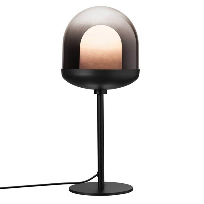 Nordlux - 台灯 - 玛吉亚-黑色 - 玻璃, 金属