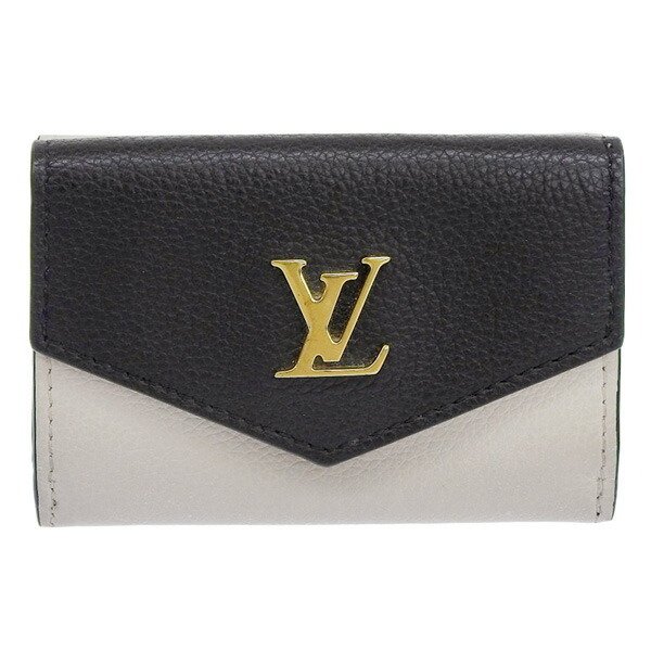 Louis Vuitton LOUIS VUITTON Portefeuille Lock Mini Trifold Wallet