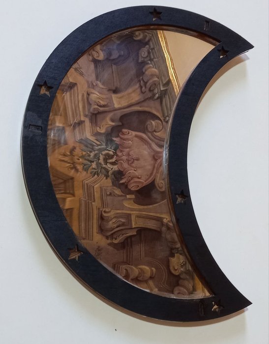 Specchio  - acrylic mirror, wood