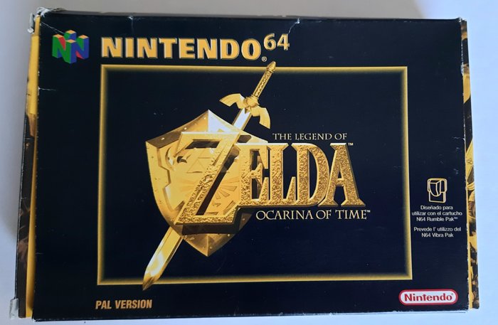 Zelda Ocarina Of Time Nintendo 64 N64 PAL 