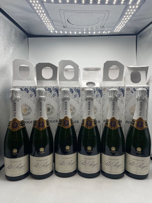 Pol Roger, Reserve - Champagne - 6 Bottles (0.75L)