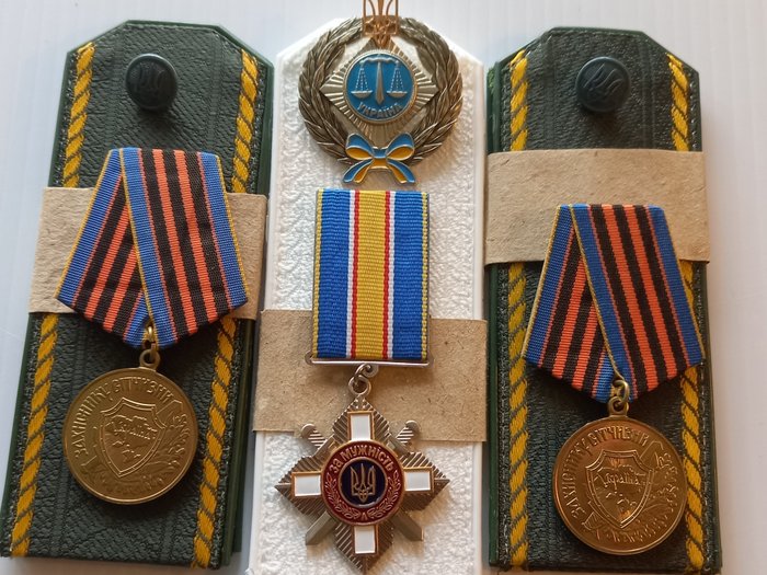 烏克蘭 - 勳章和獎牌