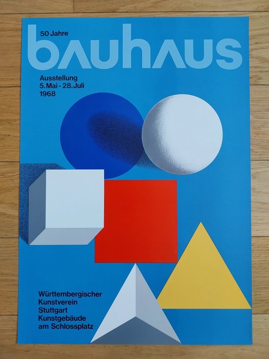 Bauhaus - 50 Jahre Bauhaus - Württembergischer Kunstverein Stuttgart Cantz Verlag