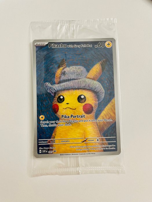 The Pokémon Company - Promo - carte Pokémon Pikachu van Gogh card