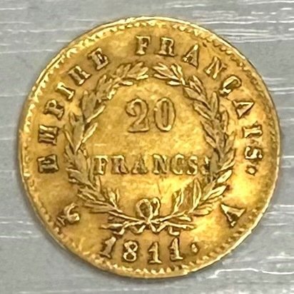 20 Francs Or 1811-A