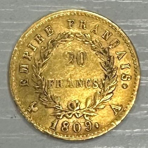 20 Francs Or 1809-A