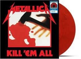 Metallica - Kill 'Em All [US Red Vinyl] - Disco de vinilo único - Vinilo coloreado - 2021
