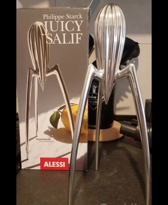 Alessi - Philippe Starck - Exprimidor -  jugoso salif - Aluminio